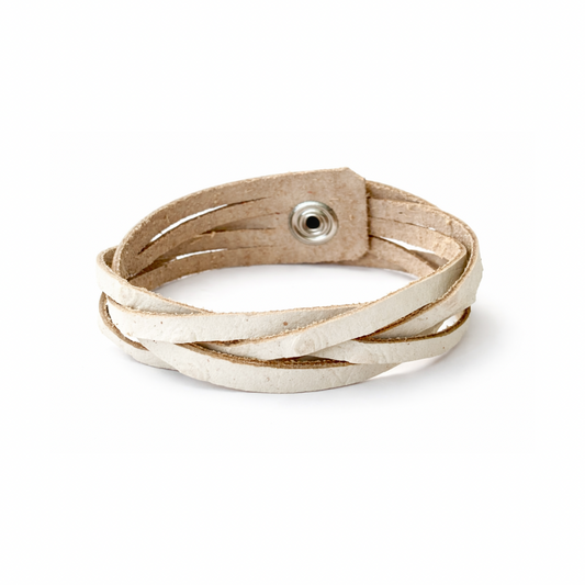 OFF-WHITE LEATHER BRACELET