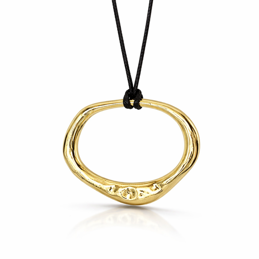 STELLA CENTERPIECE GOLD PENDANT