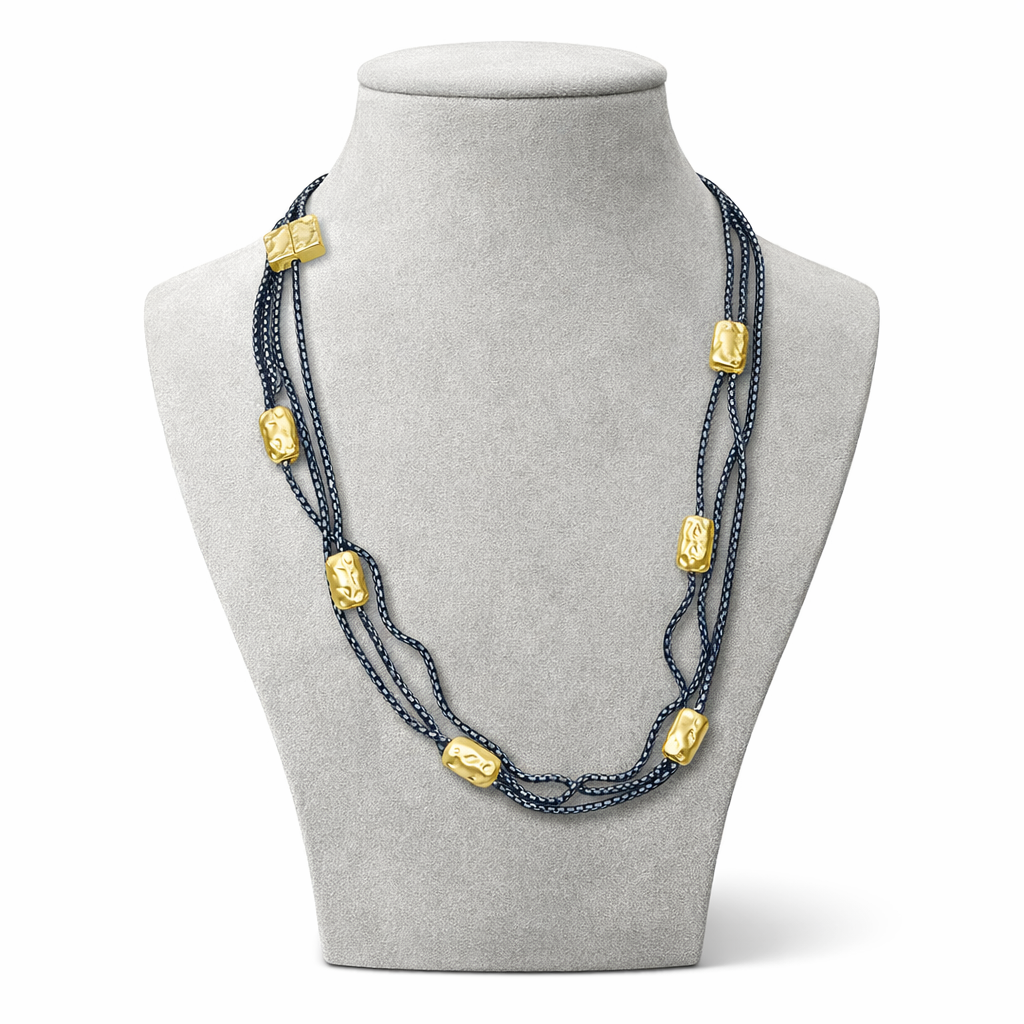 LOU BLACK NECKLACE