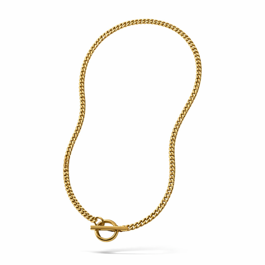 MARSELLA T-BAR CUBAN NECKLACE