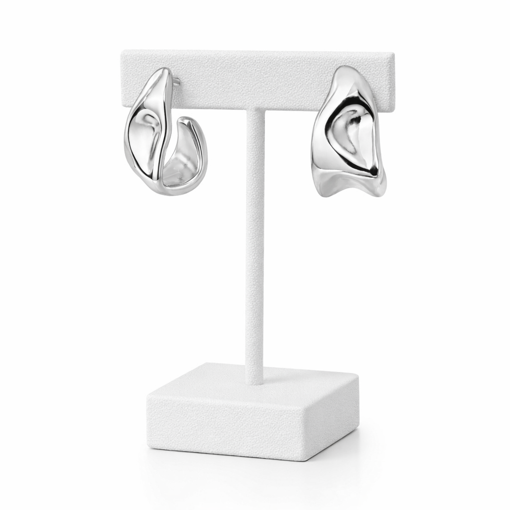 MARBELLA SILVER HOOP