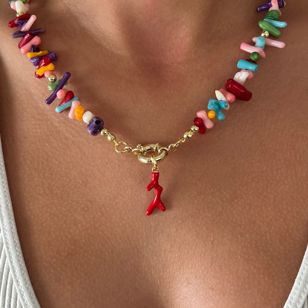 CORAL NECKLACE
