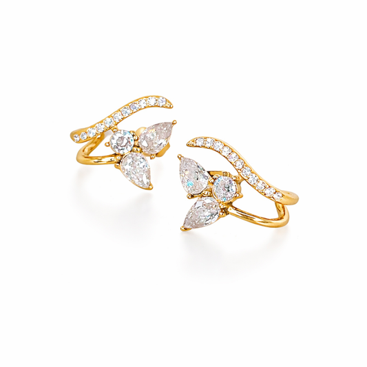 PETAL SPARKLE STUD