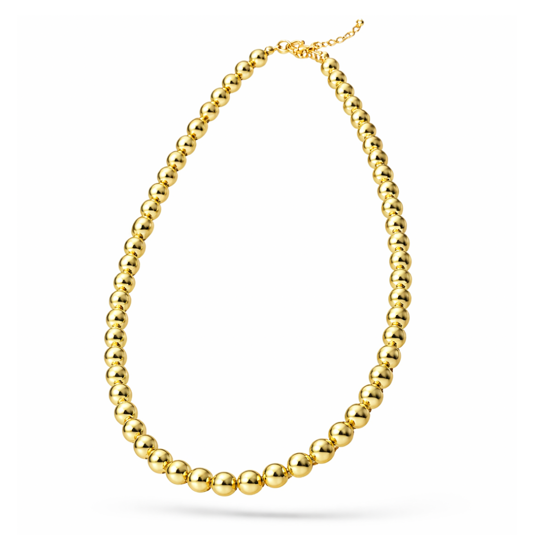 BELLA GOLDEN BEAD CHOKER
