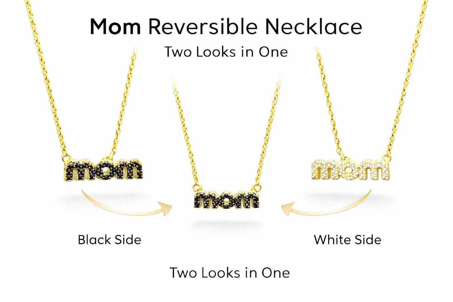 MOM REVERSIBLE NECKLACE