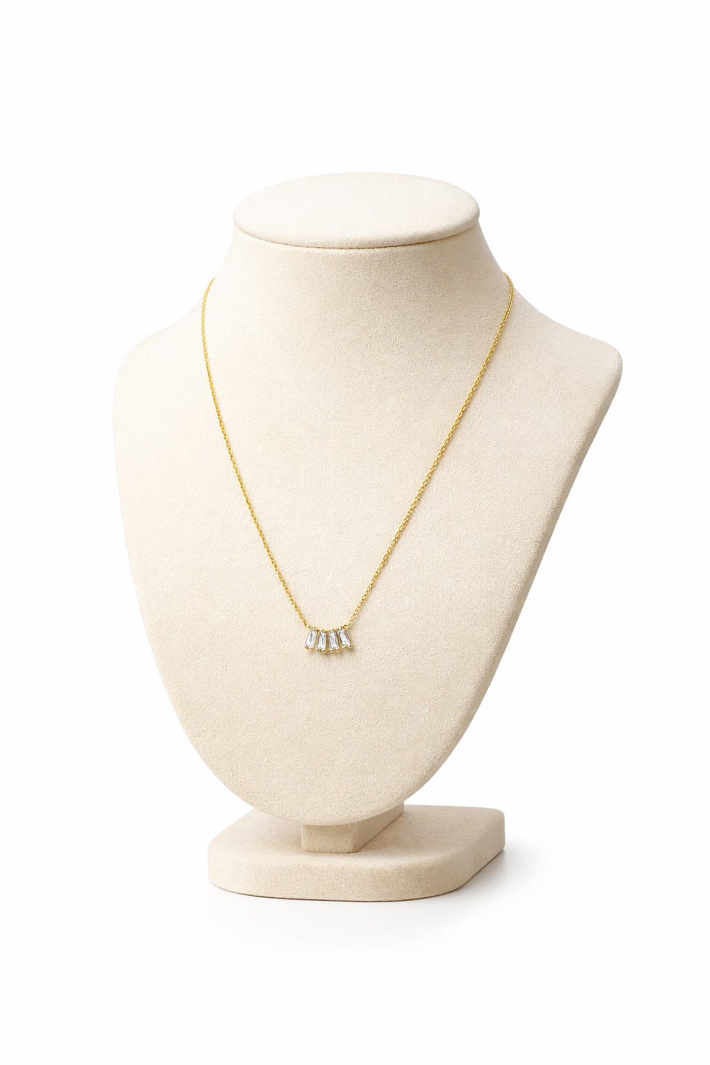 BAGUETTE BAR NECKLACE