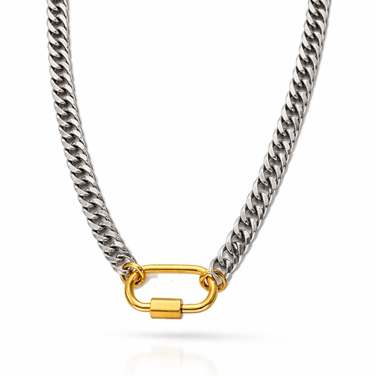 CARABINER CUBAN CHAIN