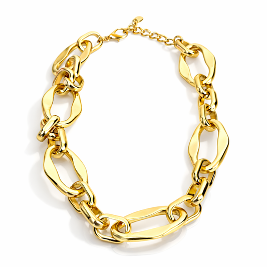 RIPPLE LINK NECKLACE