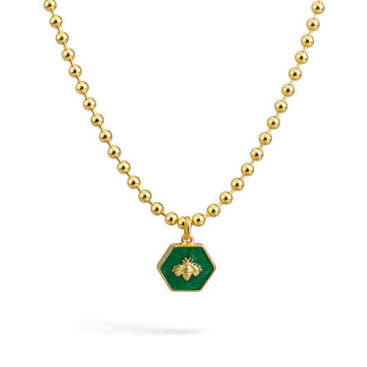 HEXA BEE NECKLACE