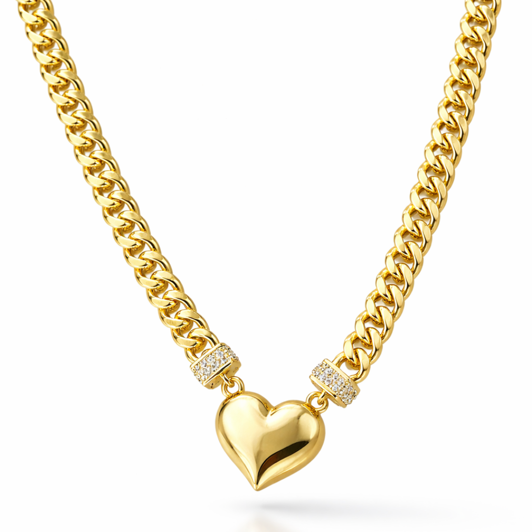 CUBAN HEART CHAIN