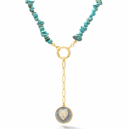 TURQUOISE STONE NECKLACE