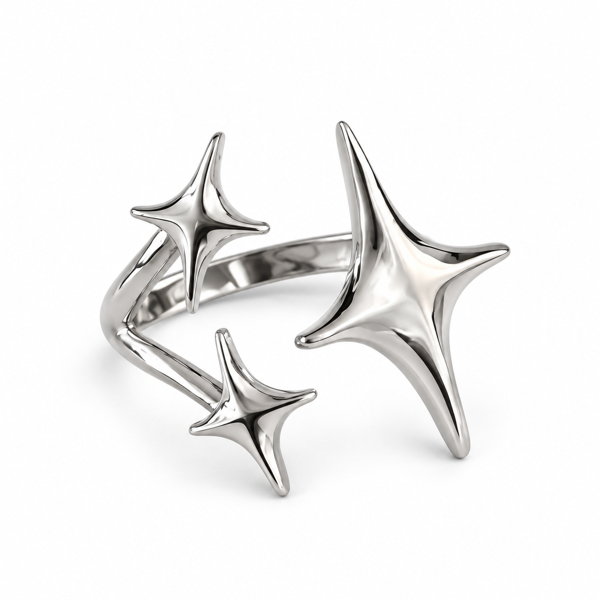 COSMO SILVER RING