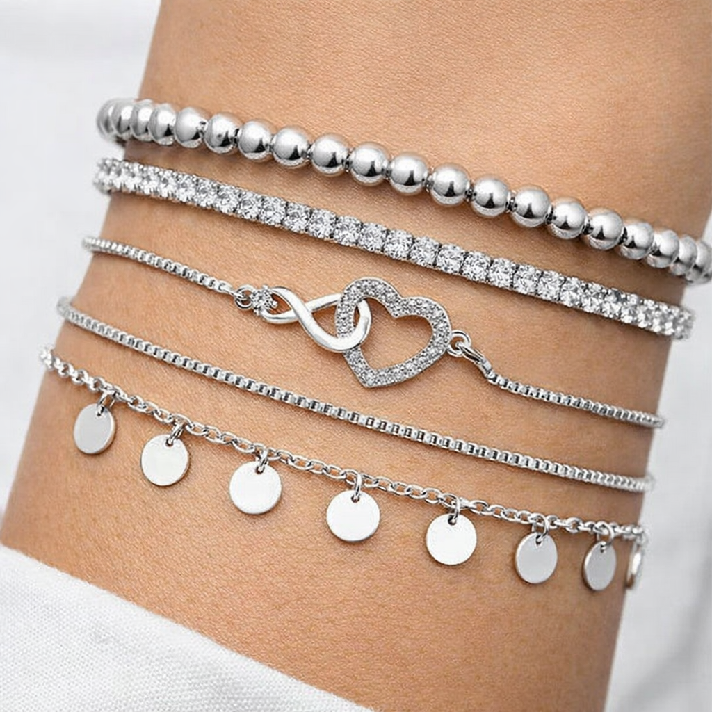 INFINITY HEART BRACELET