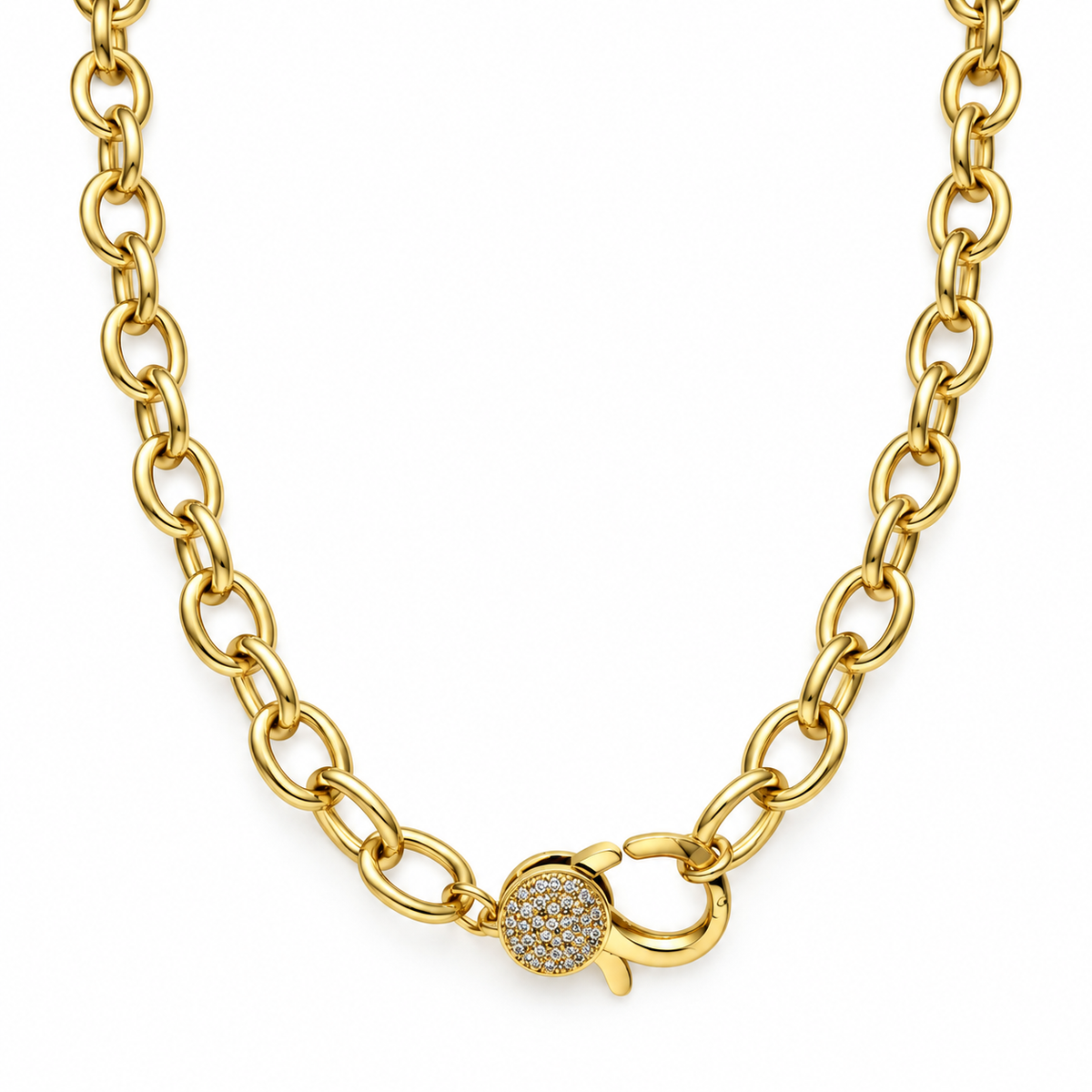 MUSE GOLD CHAIN NECKLACE
