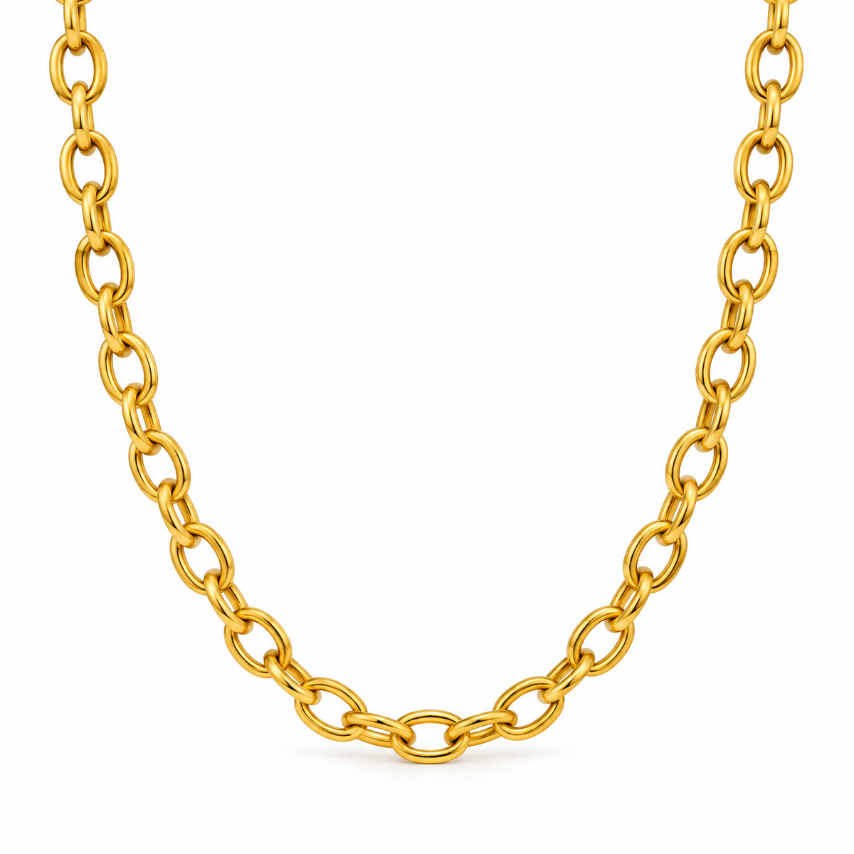 MUSE GOLD CHAIN NECKLACE