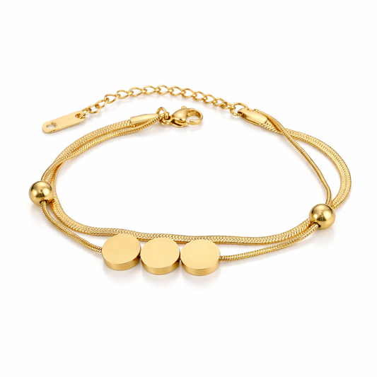 ATHENA DISC BRACELET