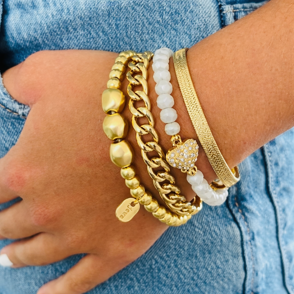 GALENA BEAD BRACELET