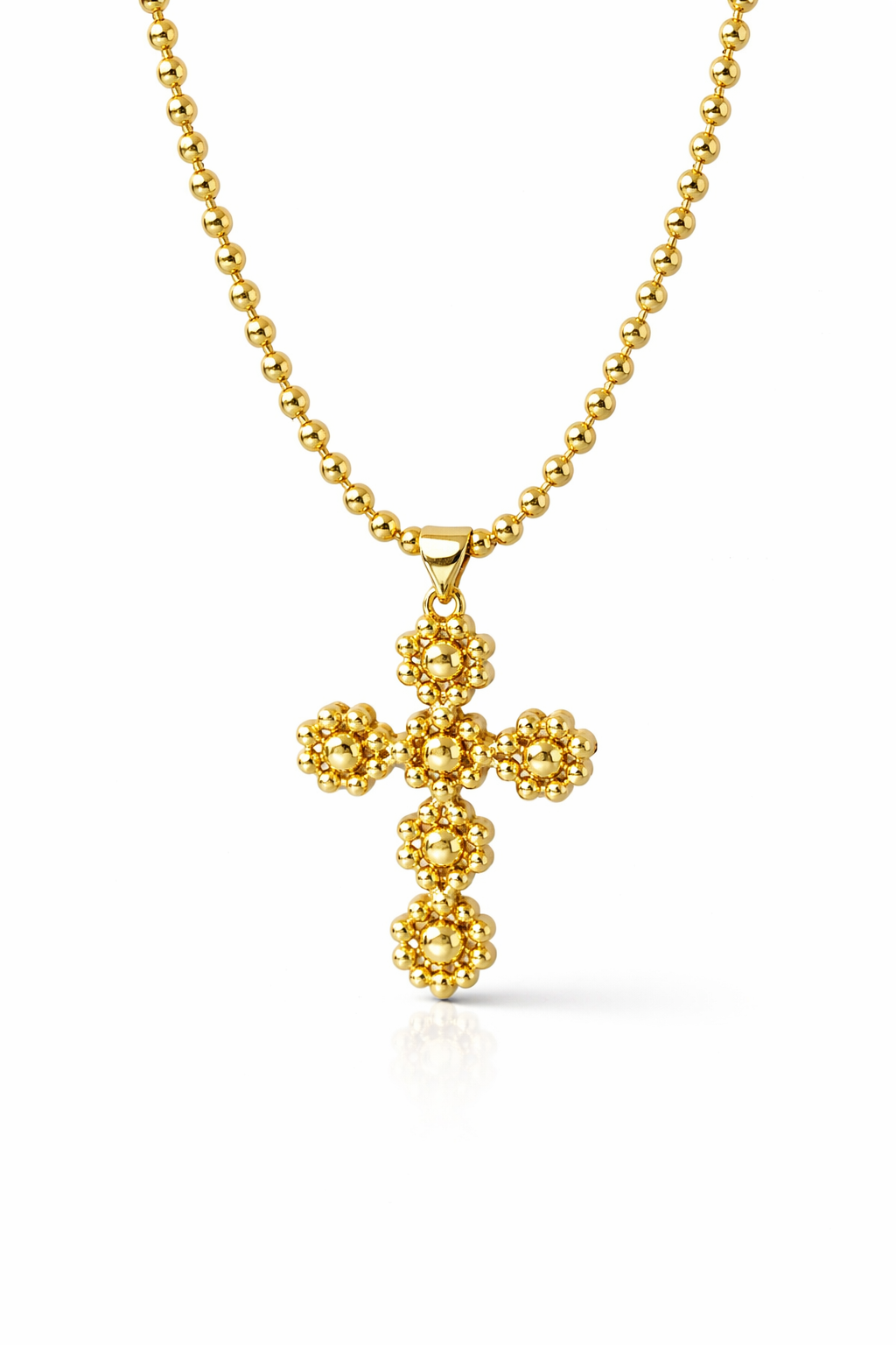 DUAL GRACE REVERSIBLE CROSS NECKLACE