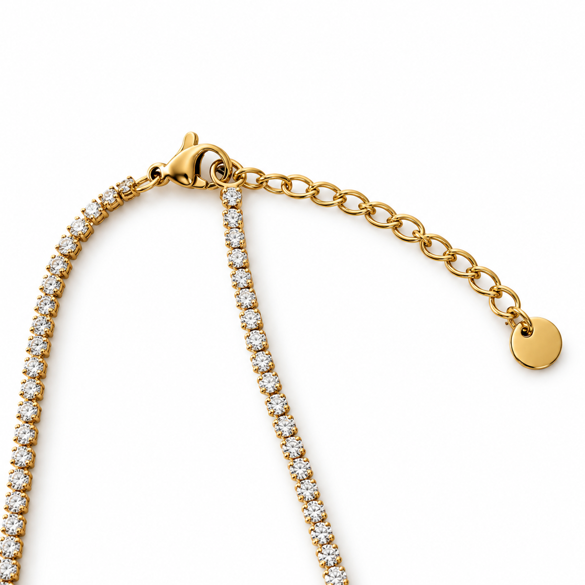 AMOUR CRYSTAL CHOKER NECKLACE