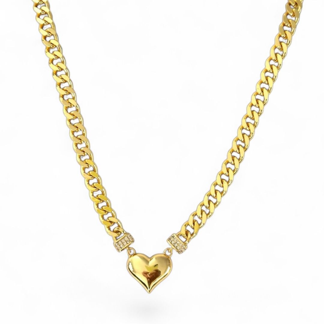CUBAN HEART CHAIN