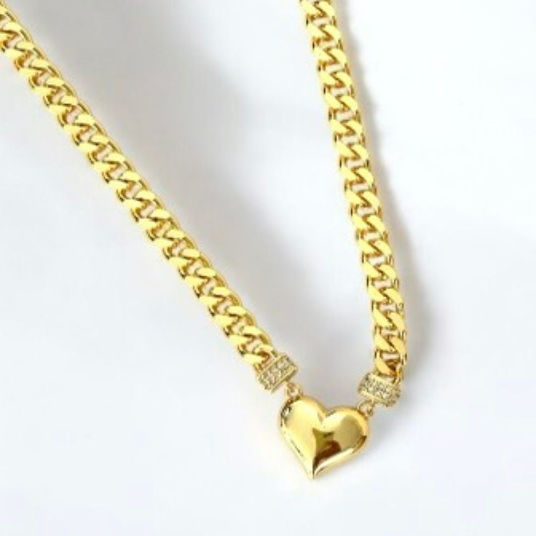 CUBAN HEART CHAIN