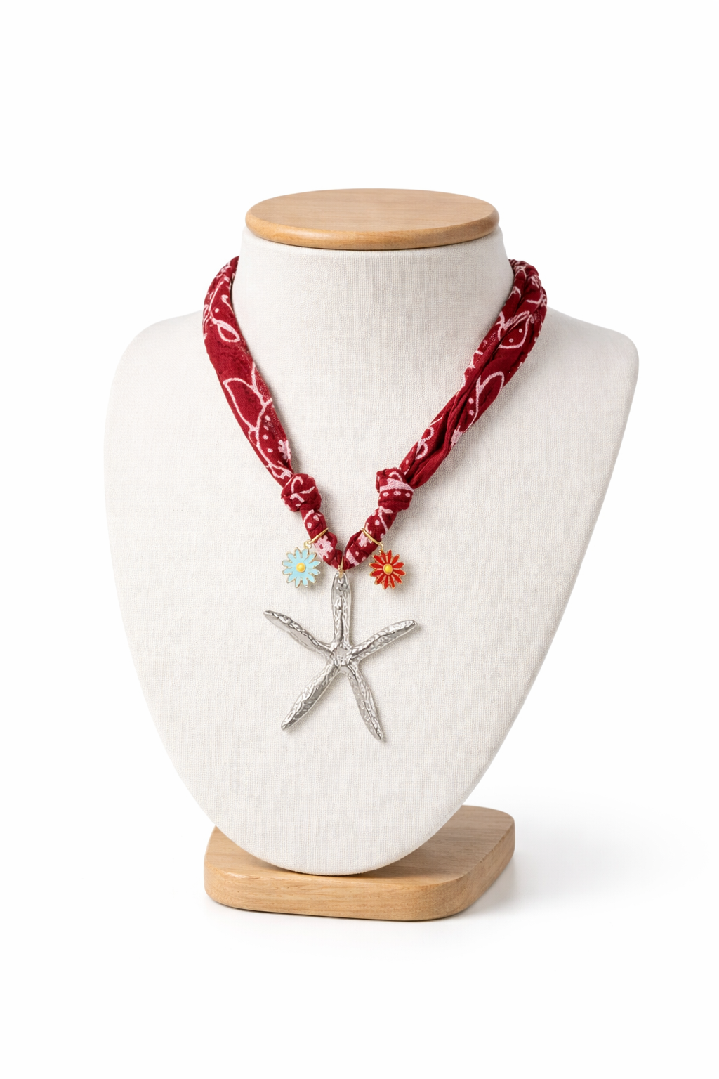 BOHO STARFISH BANDANA NECKLACE