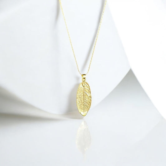 MARCIA LEAF NECKLACE