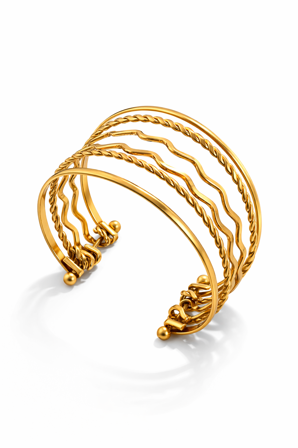 AURELIA WAVES CUFF BRACELET
