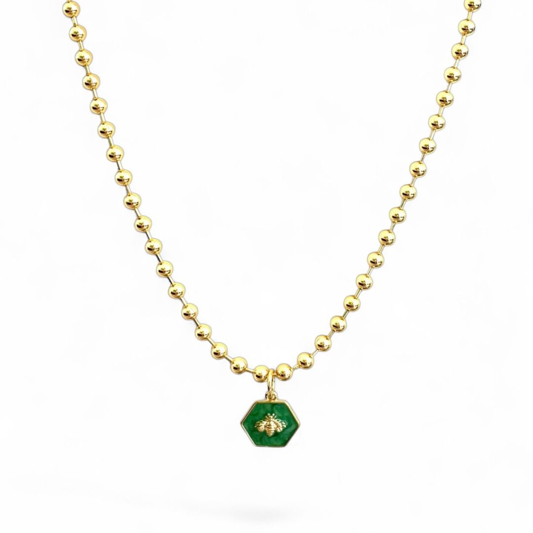 HEXA BEE NECKLACE