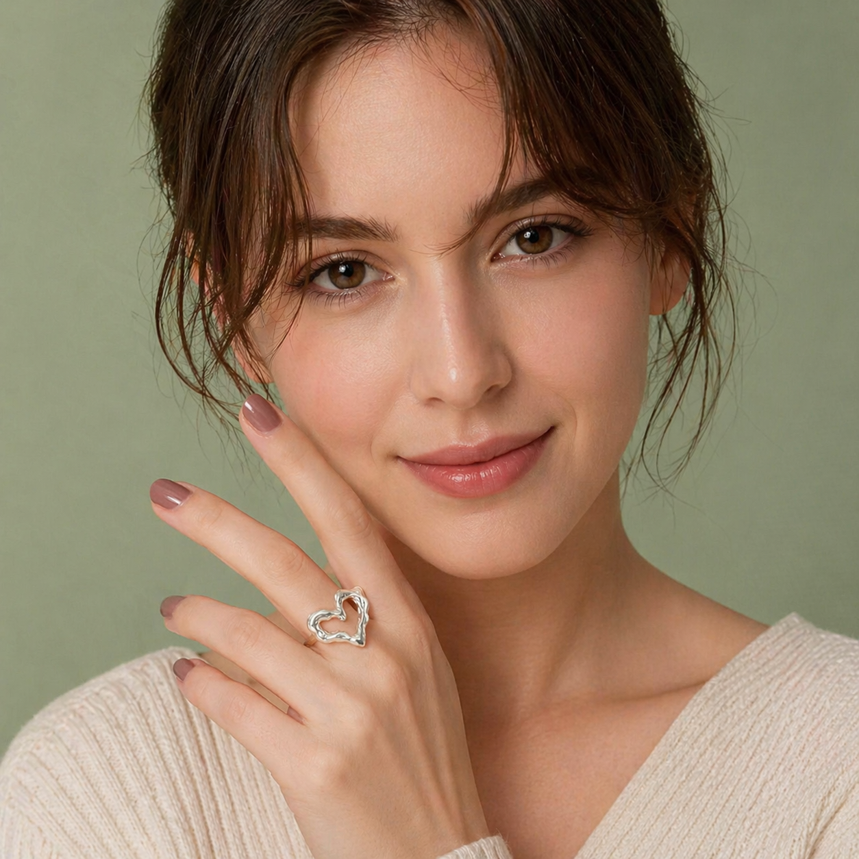ETHEREAL HEART RING