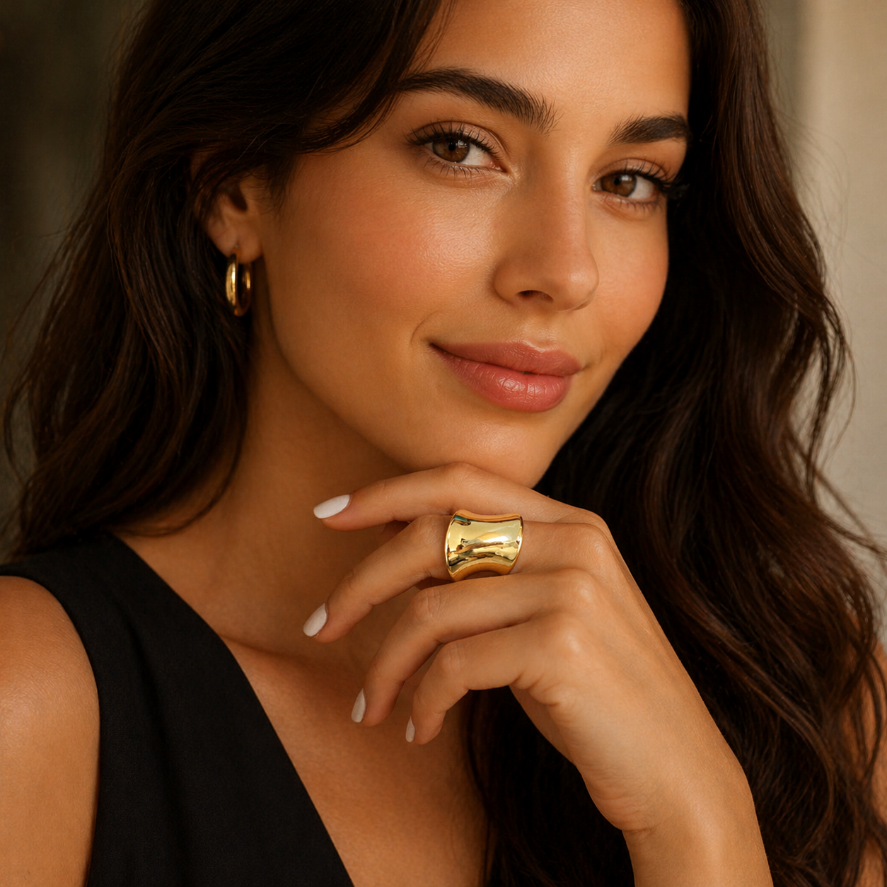 TROYA CUFF RING