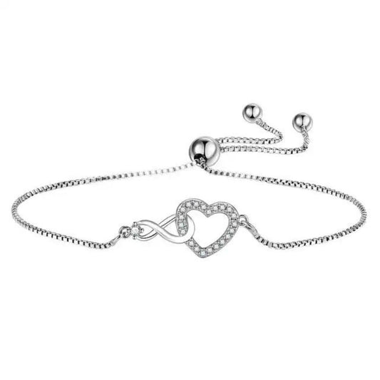 INFINITY HEART BRACELET