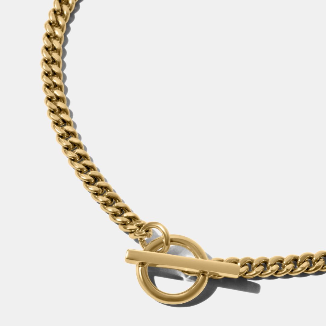 MARSELLA T-BAR CUBAN NECKLACE