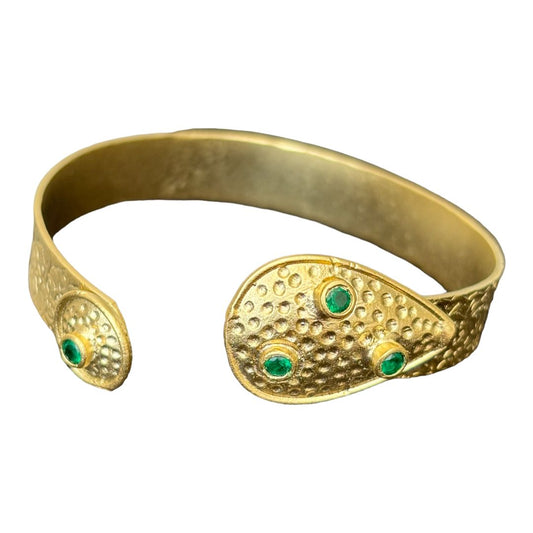 OLIMPIA GOLDEN CUFF BRACELET