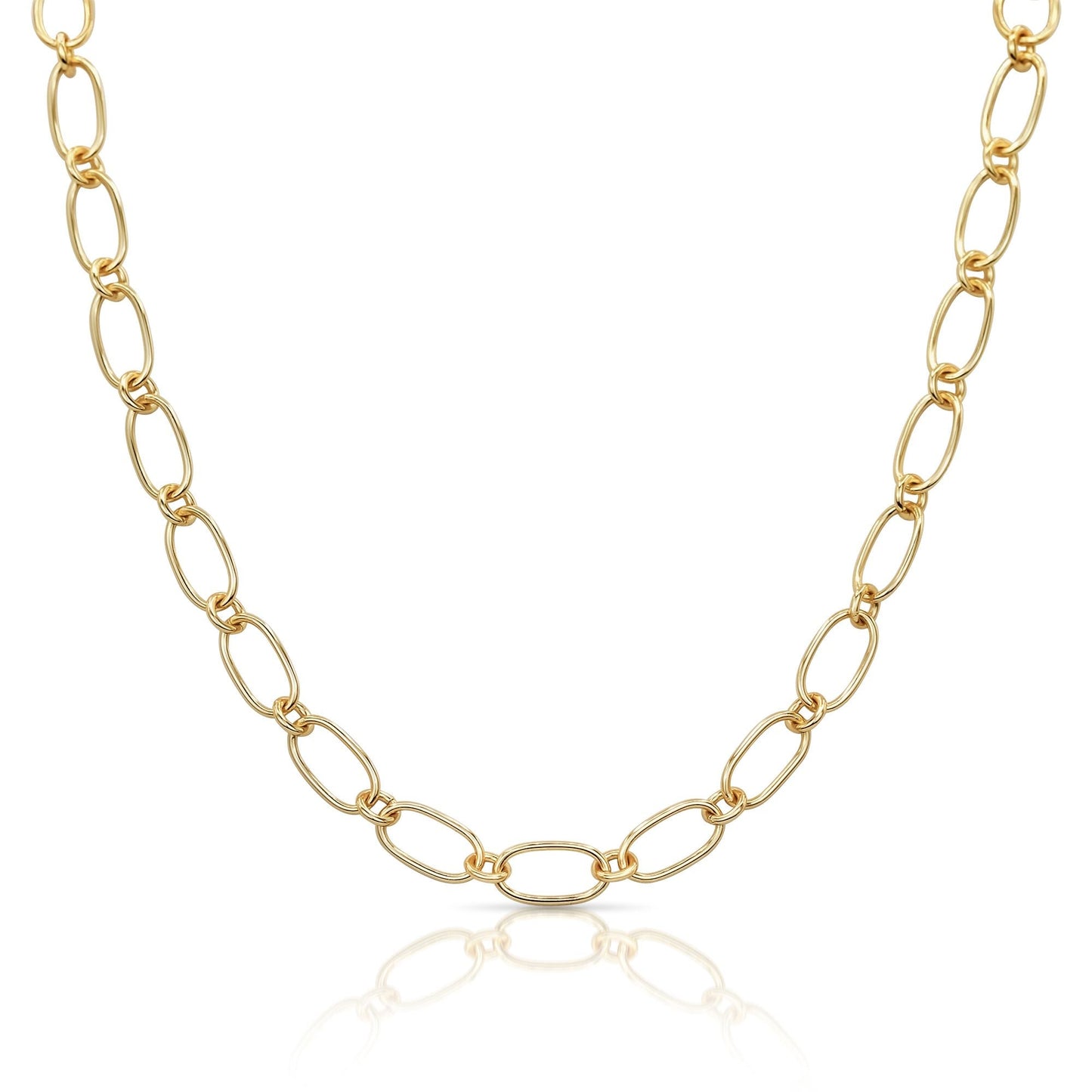 ACACIA LINK NECKLACE - Metales & Co