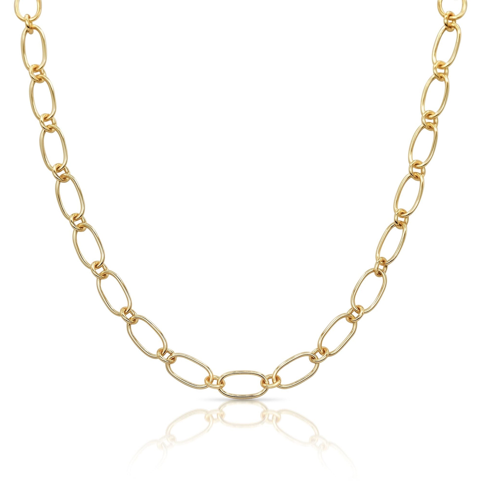 ACACIA LINK NECKLACE - Metales & Co