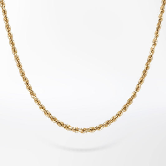 LUCIA GOLD ROPE CHAIN