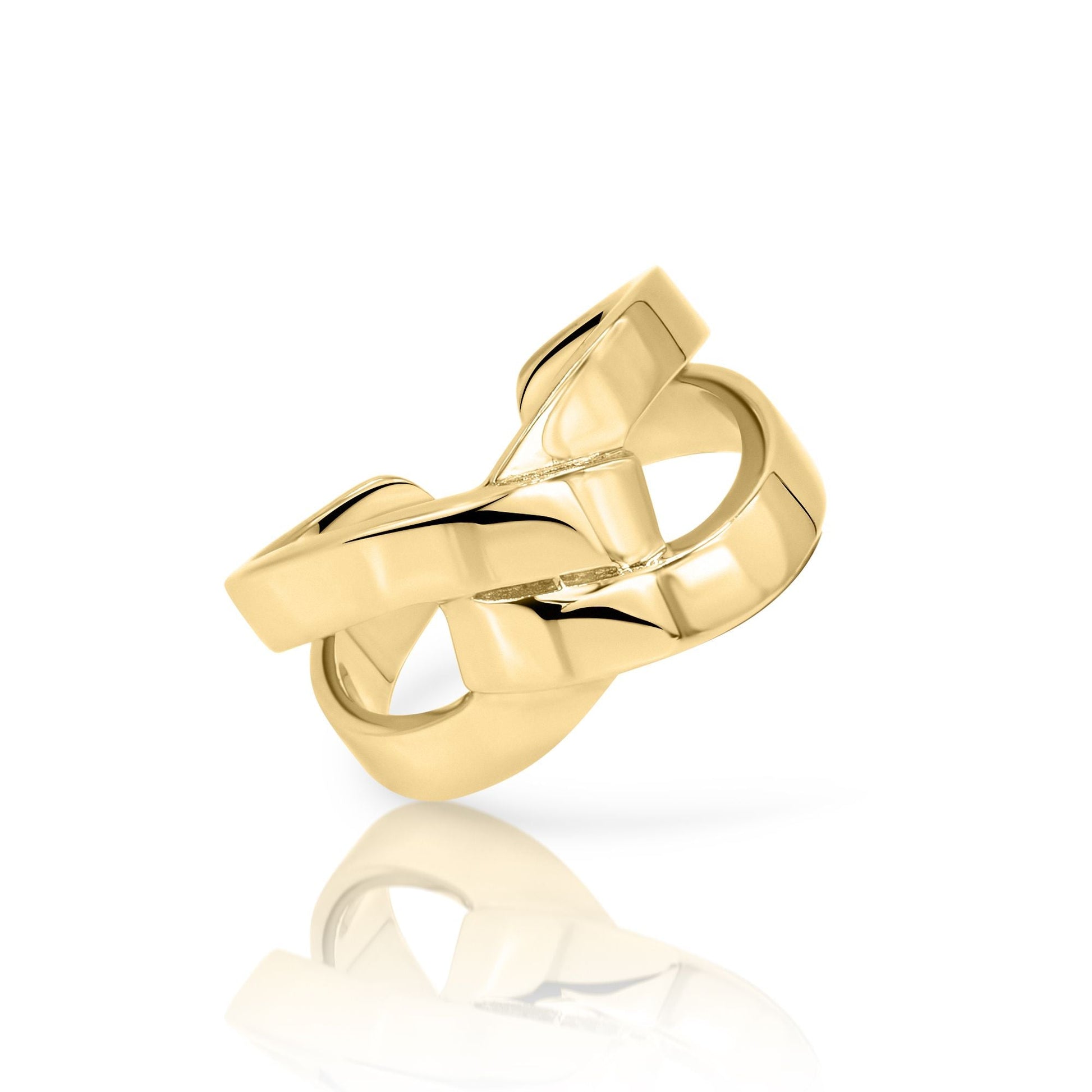 AMELIA KNOT RING - Metales & Co