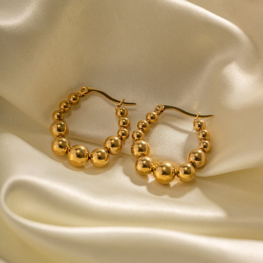 AURORA HOOP EARRINGS - Metales & Co